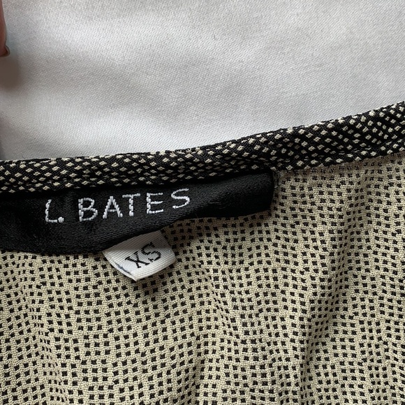 Vintage sleeveless blouse size XS long L.Bates brand - Picture 4 of 4